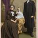 В. В. Гриханов с женой А. Г. Грихановой и сыном Александром в 1913 г., фотография сделана в фотомастерской г. Сасово.