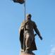 Памятник князю Александру Невскому в городе Волгограде. Октябрь 2013 г. Фото: А. Востриков.