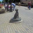 Памятник-копилка бездомной собаке