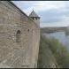 Ивангородская крепость, вид на Провиантскую башню и реку Нарву. Фото: Василий Пирогов.