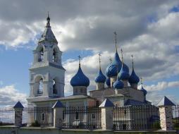 Преображенская церковь в селе Пурех Чкаловского района Нижегородской области