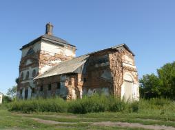 Троицкий храм в селе Становое Целинного района