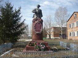Памятник И. С. Кутякову в селе Красная Речка