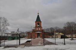 Храм преподобного Тихона Калужского в поселке Алексеевка