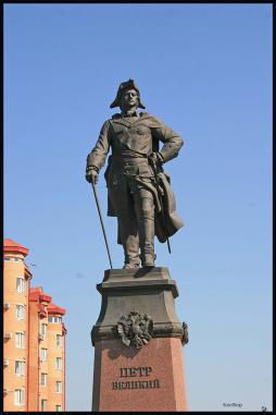 Памятник Петру I в Астрахани. Фото: В. Пирогов.