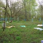 Кладбище в деревне Выстриково