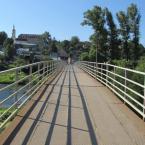 Пешеходный мост через р. Протву