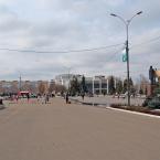 Центральная площадь города. Март 2015 г. Фото: А. Востриков.