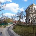 Вид на улицу Московскую и Вознесенский собор. Апрель 2014 г. Фото: А. Востриков.
