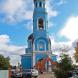 Покровская церковь в селе Покров, вид на колокольню. Сентябрь 2014 г. Фото: А. Востриков.