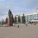 Центральная площадь и памятник В. Ленину. Март 2015. Фото: А. Востриков.
