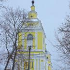 Вид на Покровскую церковь со стороны колокольни. Февраль 2019 г. Фото: Анатолий Максимов.